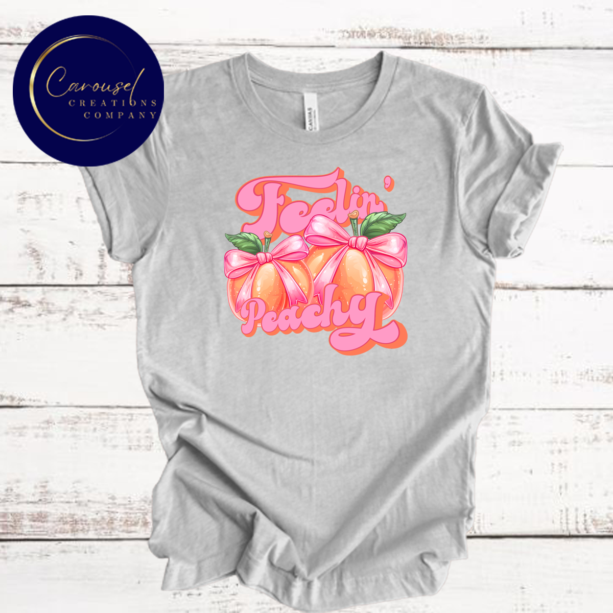 NEW!! Feelin Peachy Tee