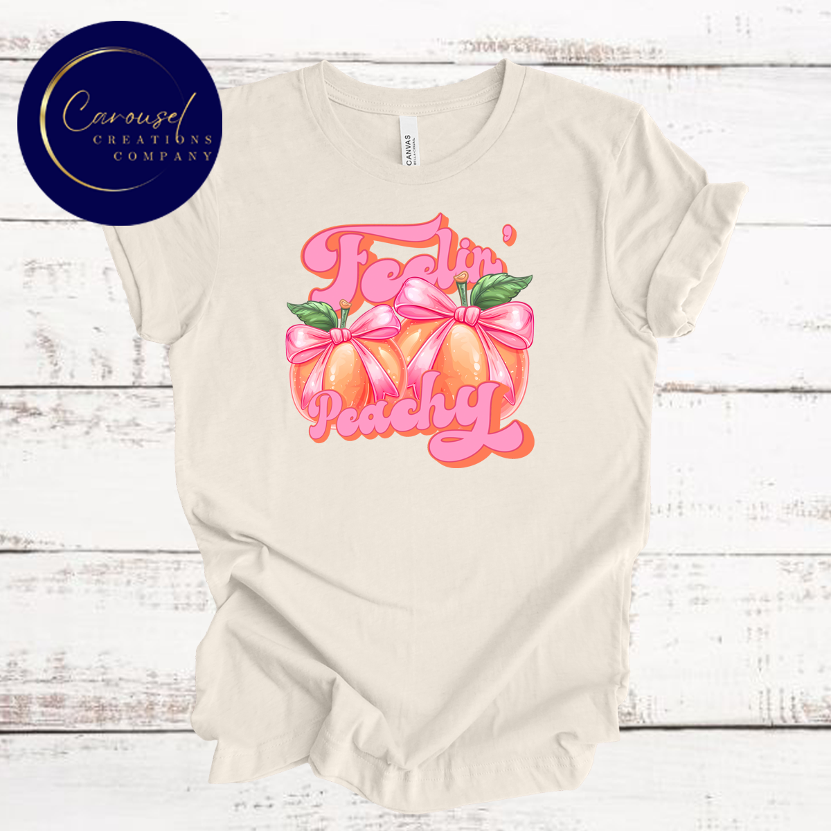 NEW!! Feelin Peachy Tee