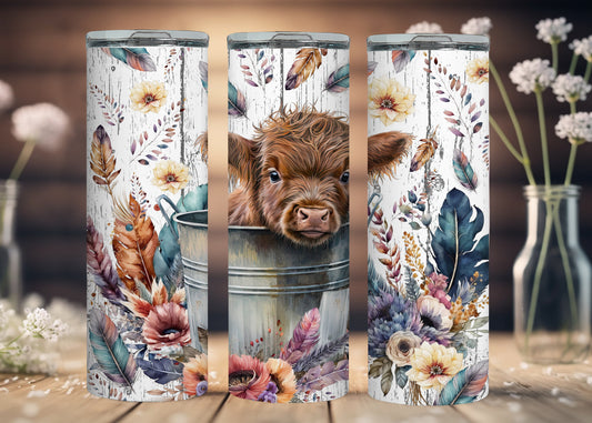 Highland Baby Cow 20oz Tumbler