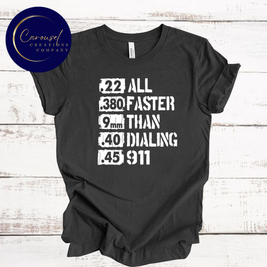 Faster Than.. Tee