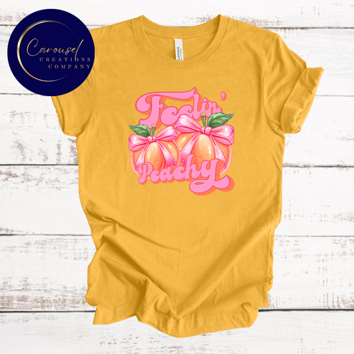 NEW!! Feelin Peachy Tee
